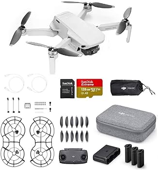その他 dji mavic mini fly more combo DJI Mavic Mini Drone Fly More Combo: Quadcopter, 3 Batteries