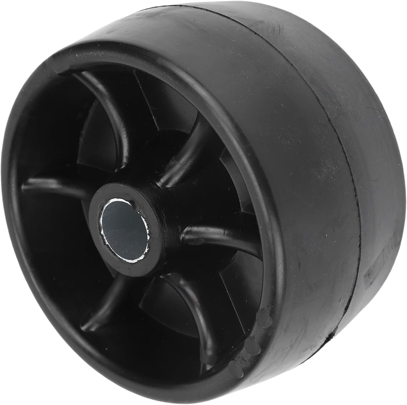 Trailer Tongue Jack Wheel Metal Rubber 6 Inch Replacement Boat Trailers for Keel Support