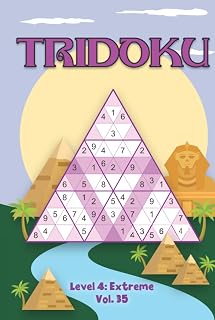 Tridoku Level 4: Extreme Vol. 35: Play Triangle Sudoku With Solutions 9x9 Triangle Grids Hard Level Volumes 1-40 Variation Tridoku Travel Paper Logic ... Concentrate All Ages Kids to Adult Gifts