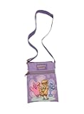 Loungefly SpongeBob SquarePants Trio Krabby Patty Passport Crossbody Bag PURPLE NONE