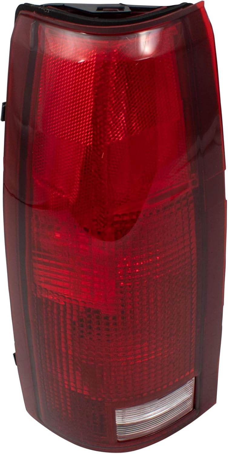 Brock Replacement Set Tail Lights with Bulb Sockets & Connector Plate Compatible with 5977867 5977868