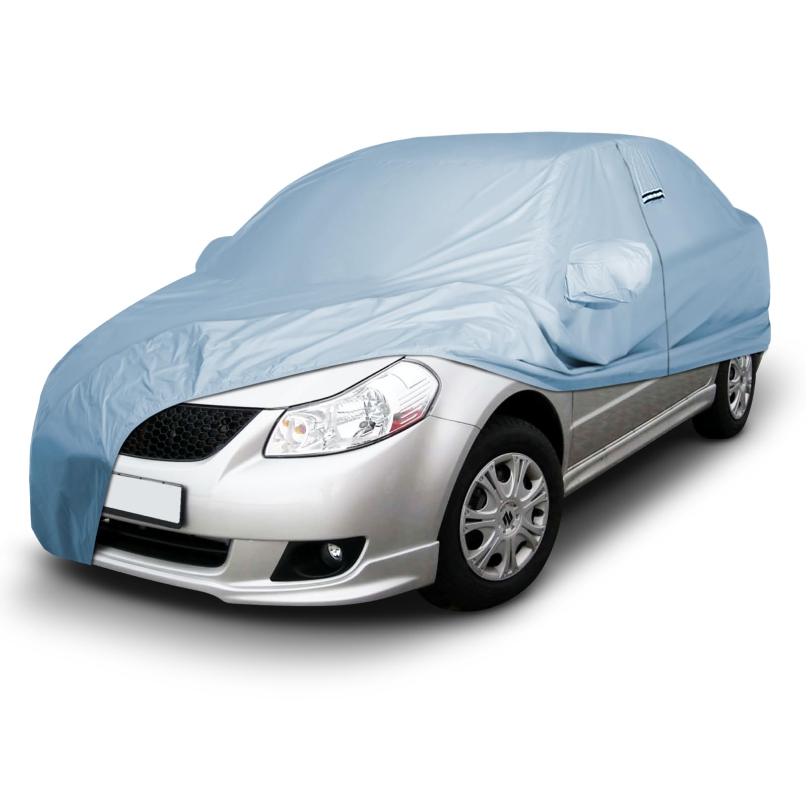 iCarCover Car Cover Waterproof All Weather for 2008-2014 Suzuki SX4 Sedan