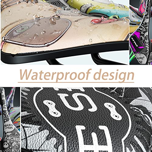 Bike Saddle With Rear Reflective Sticker - Waterproof Surface Bicycle Seat For Men Women (L) #TOP4