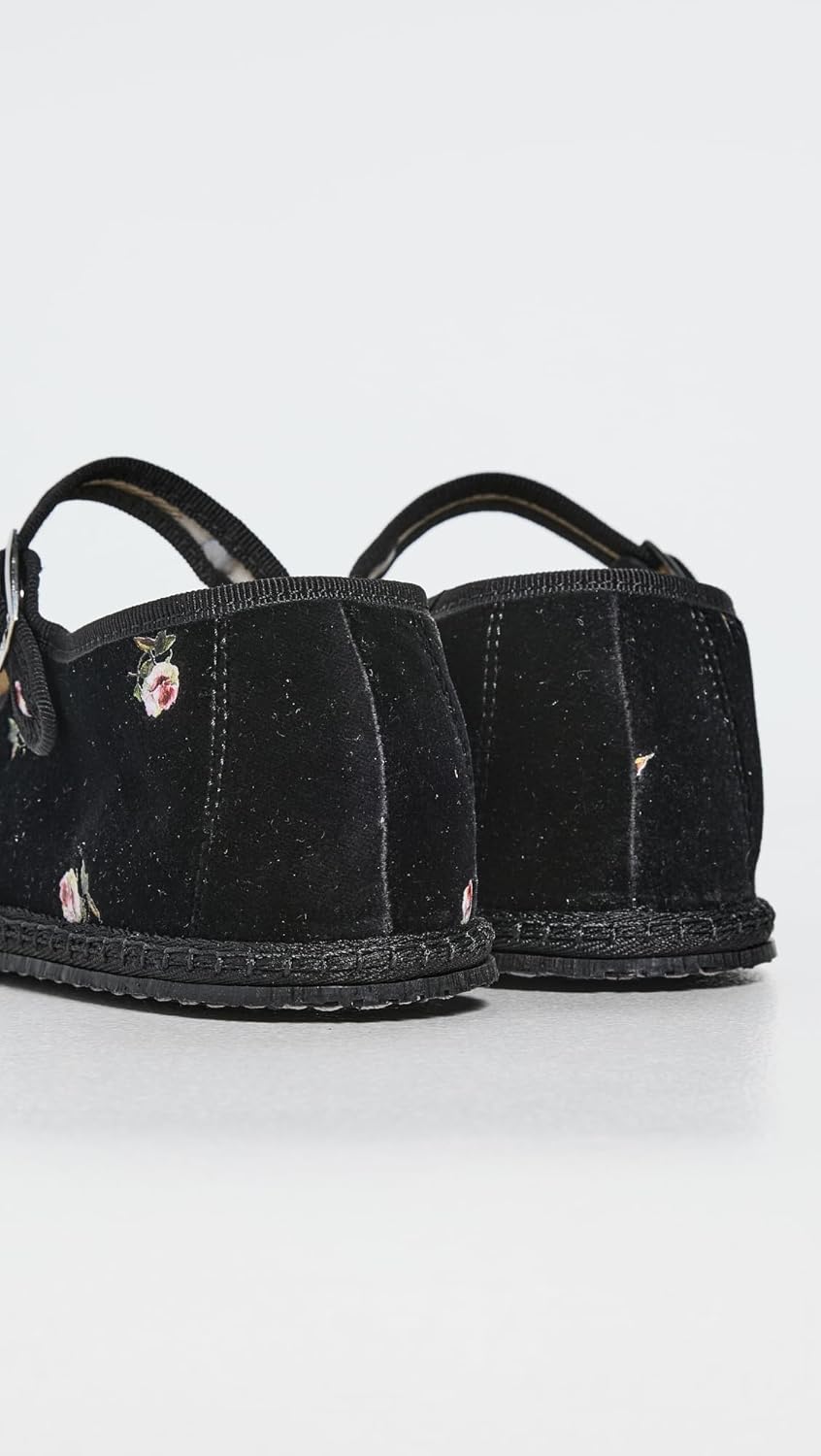 ViBi VENEZiA Women's Mary Jane Velvet Printed Shoes - Image 3