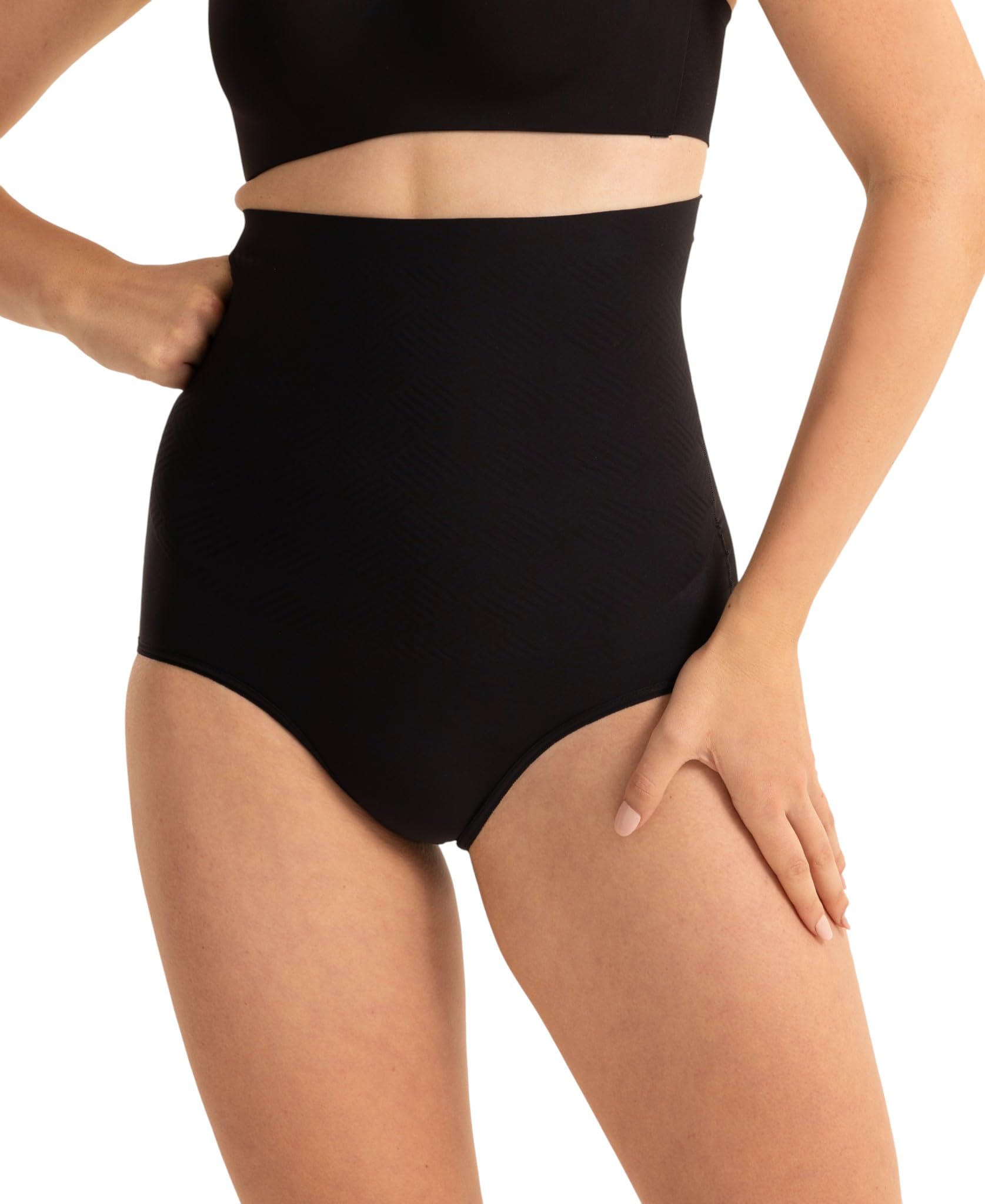jockey SH11 Women's High Waist Microfiber Elastane Stretch Bonded Seamfree Bikini Shapewear-picture-38
