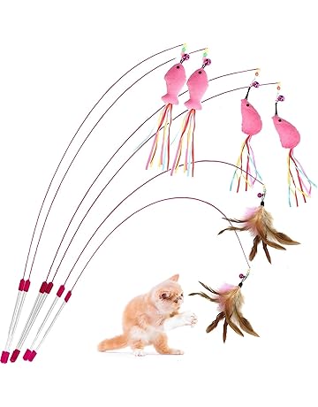 猫じゃらし 羽のおもちゃ Amazon Co Jp