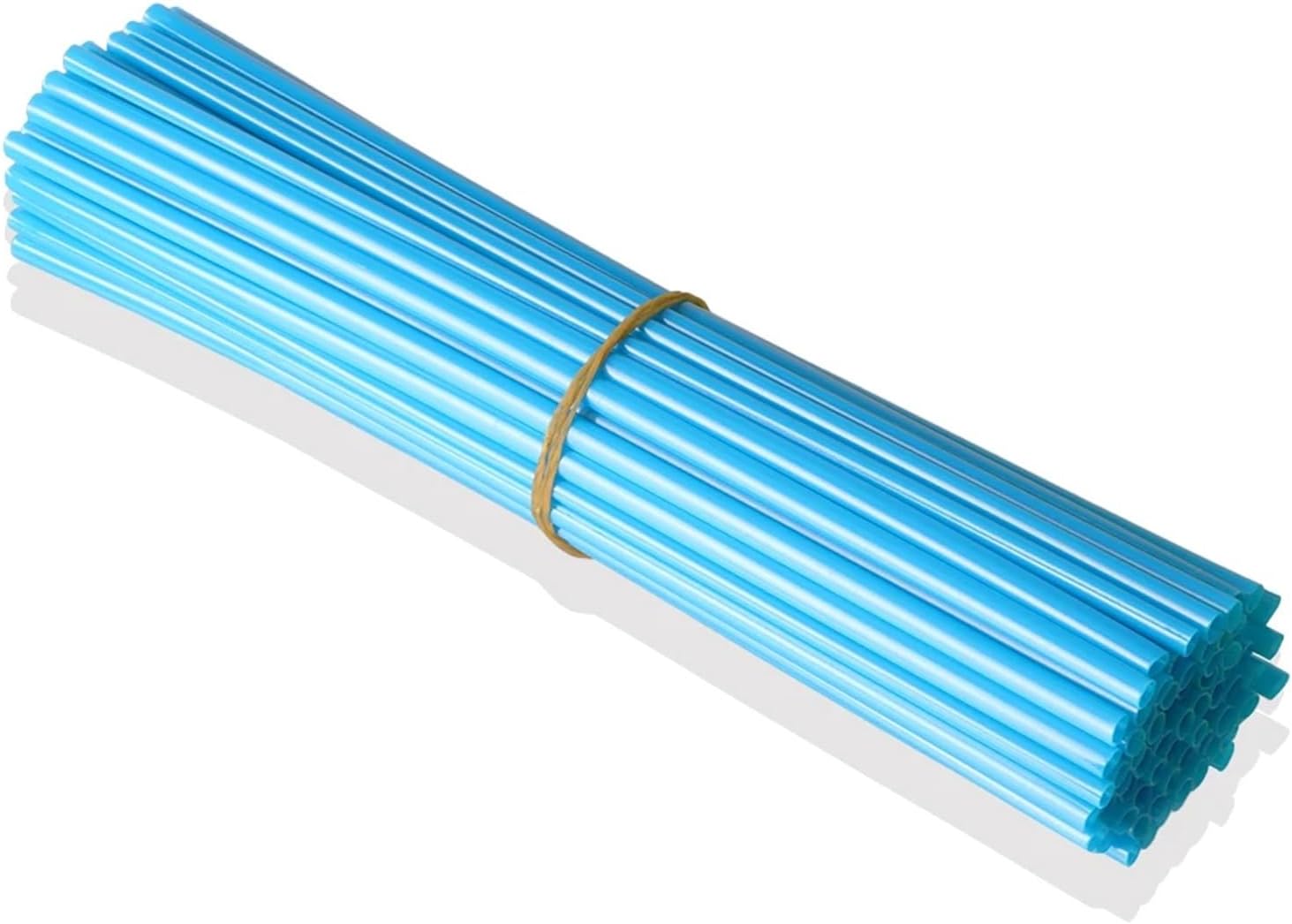 72PCS Universal Spoke Skins Covers Rim Decoration Wheel Spoke Wraps Straws Protector Pipe Suitable for Motorcycles distintivo(Light blue)