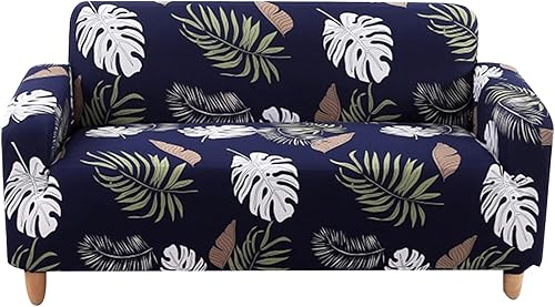Miniatura 2 de Dephora - Funda súper elástica para sofá, con elastano, antideslizante, suave, estampado, protector de muebles lavable con 2 fundas de almohada para