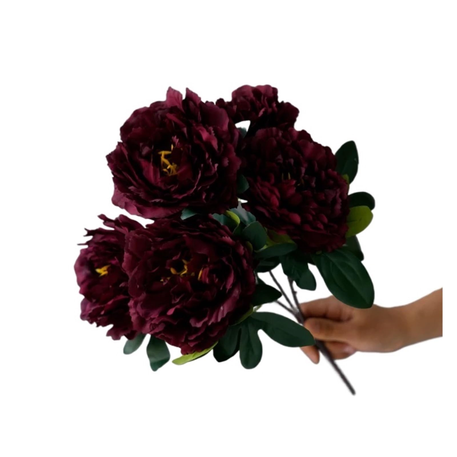 MWAHJU Rose Silk Peony Artificial Flowers Fake For Home Wedding Decoration Indoor For Home