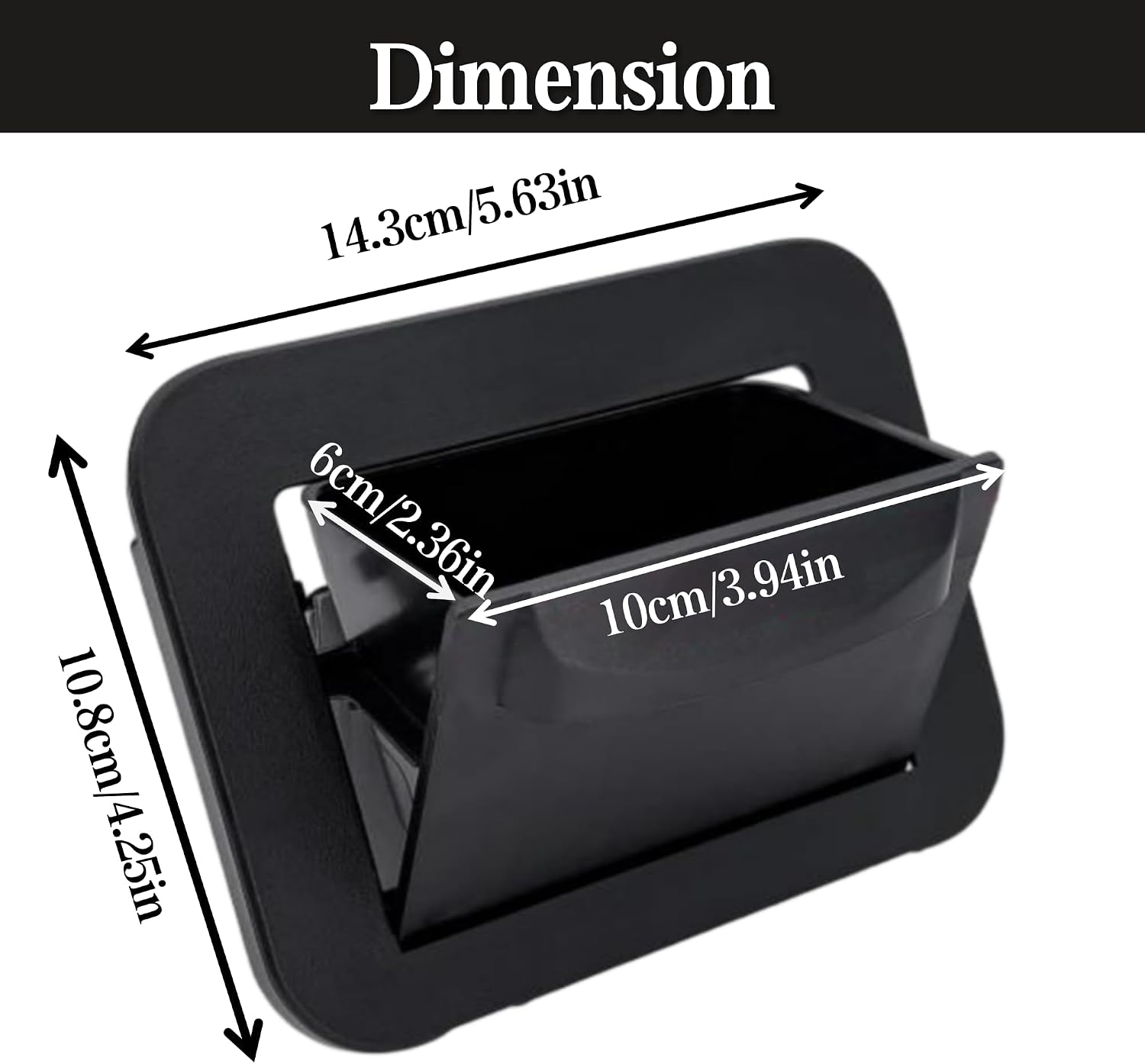 Accessory Fit for Toyota FJ Cruiser 2007-2021 - Center Console Fuse Storage Box 1PC