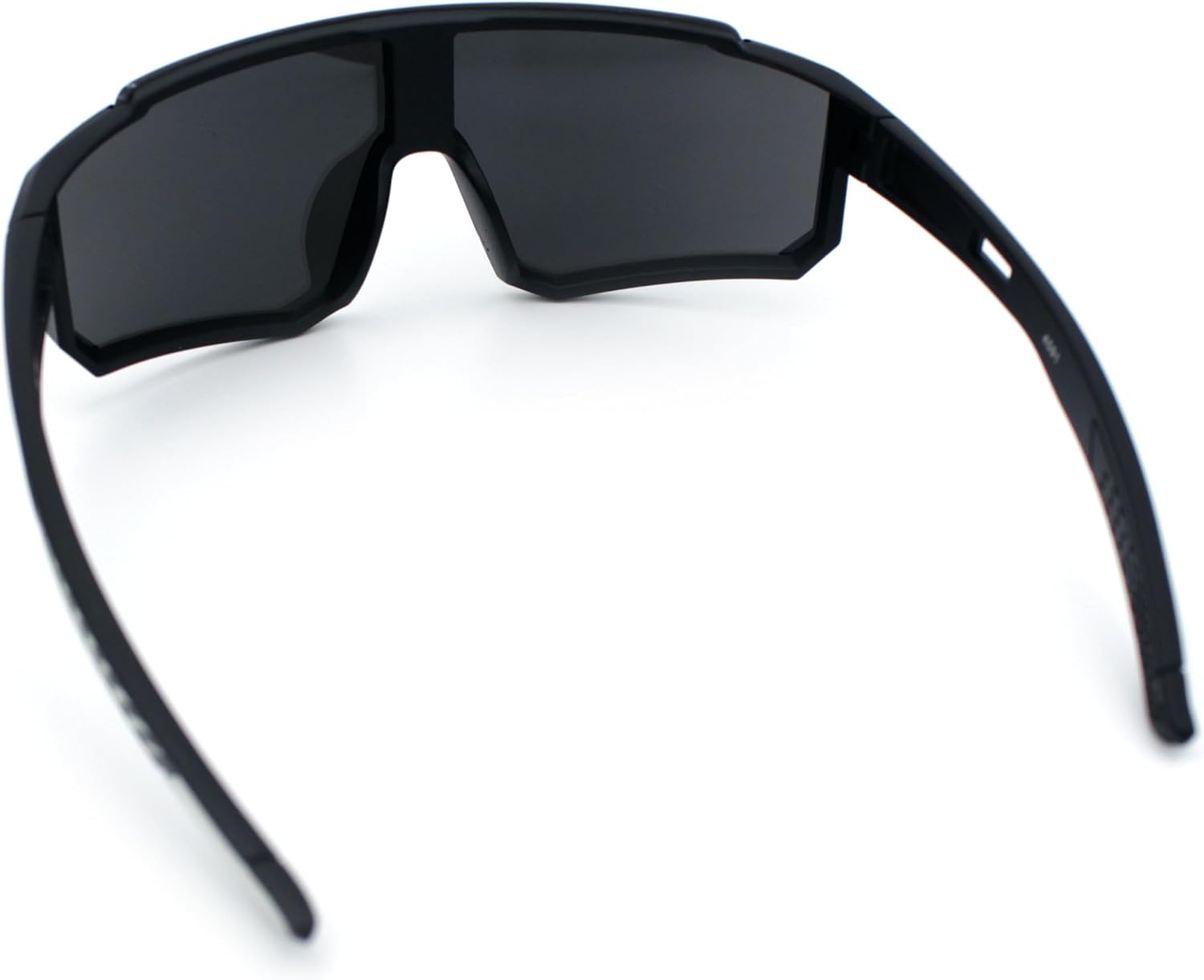 SA106 Boys Color Mirror 90s Shield Rimless Wrap Sport Plastic Sunglasses