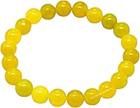 Vista 288 de Amazing Gemstone Pulsera de cristal para mujeres y hombres, pulsera de cristal curativo de protección, pulsera elástica con cuentas de piedras