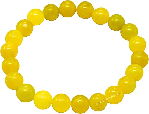 Miniatura 288 de Amazing Gemstone Pulsera de cristal para mujeres y hombres, pulsera de cristal curativo de protección, pulsera elástica con cuentas de piedras