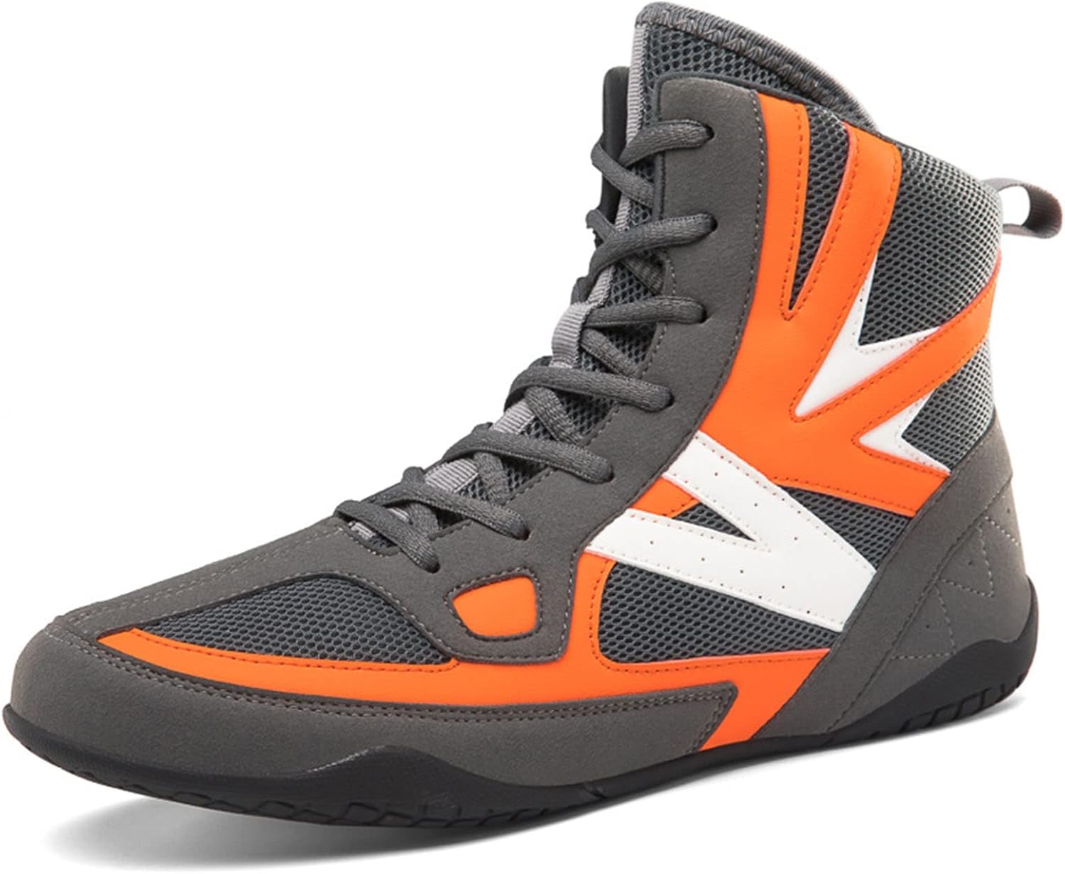 AIRFUL Boxing Shoes Men Deep Squat Shoes Wrestling Shoes Combat Boxers Trainer Breathable Boxing Boots Wrestling Shoes for Men (Color : C, Size : 11.5 Women/10 Men)