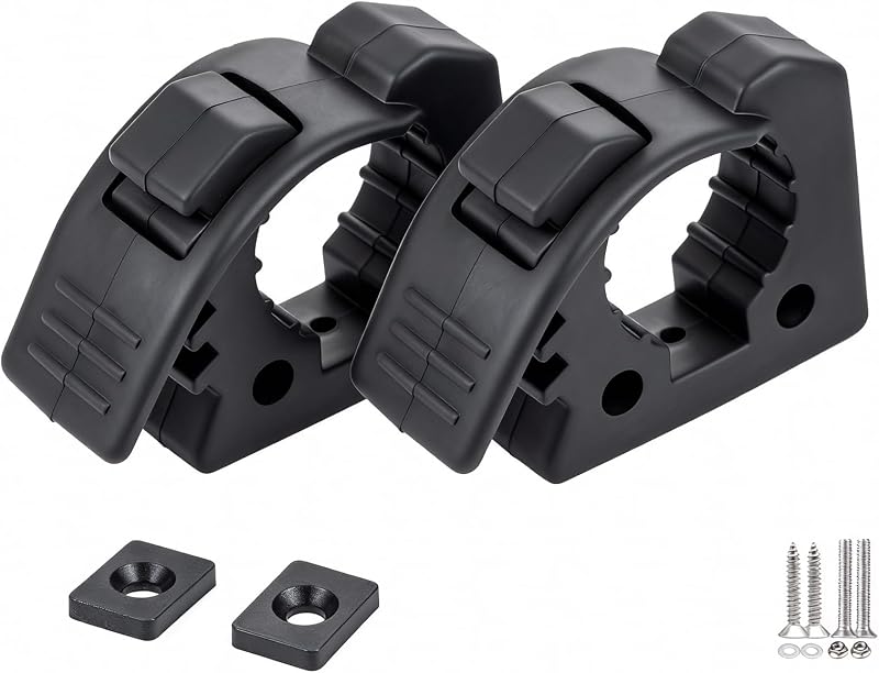 SINOKING Rubber Shovel Mount, Tool Clamp for 1-1/8" to 1-1/2" objects, Mount Kit Car Accessories for Offroad 4X4 parts