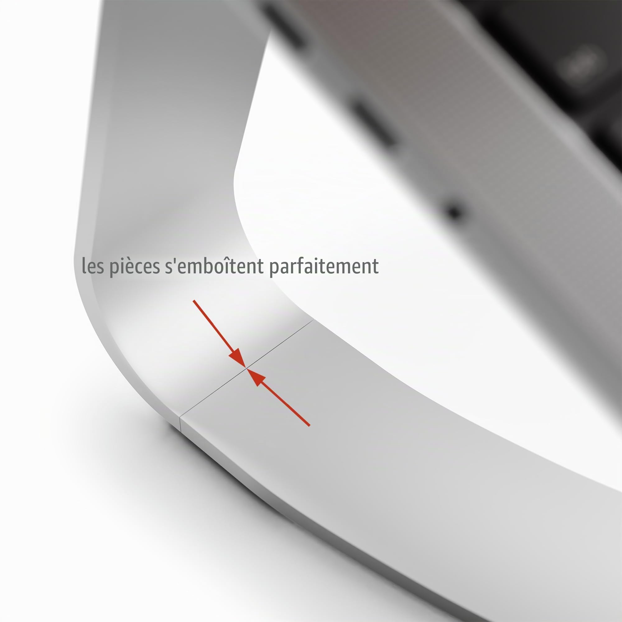 Twelve South Curve SE pour MacBooks et Ordinateurs Portables | Support de Refroidissement en Aluminium Ergonomique pour Bureau à Domicile ou au Bureau, Couleur Argent.