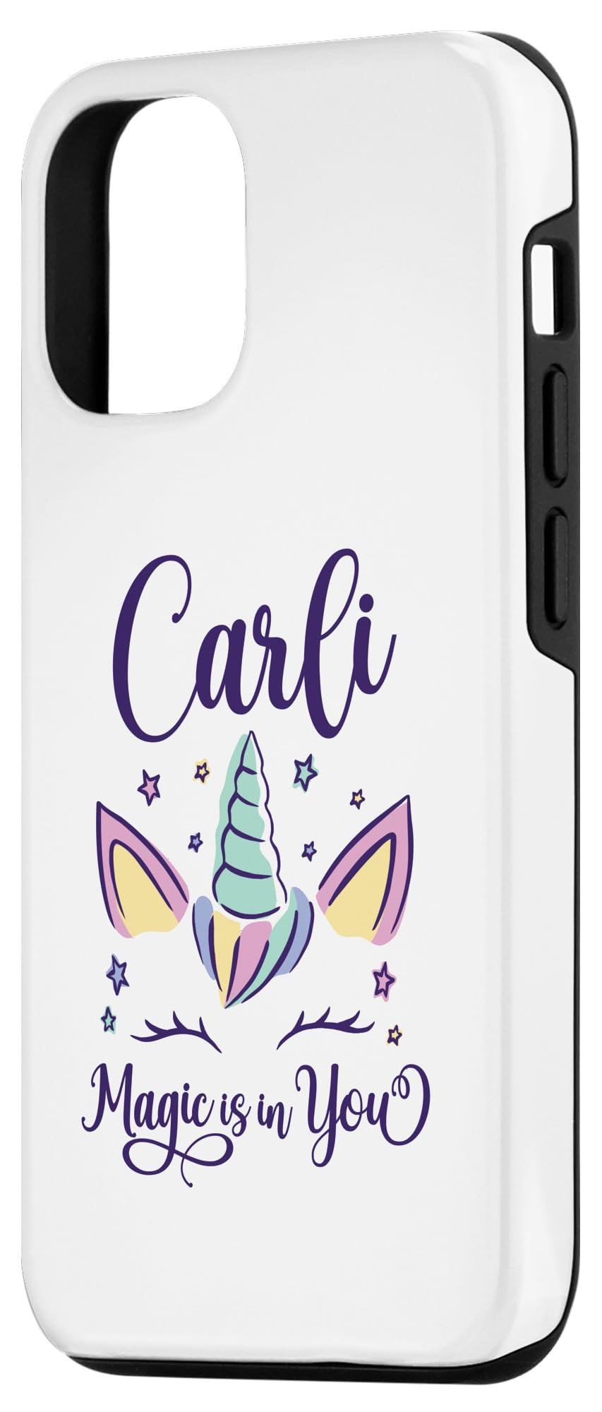 iPhone 15 First Name Carli Personalized I Love Carli Case - Image 2