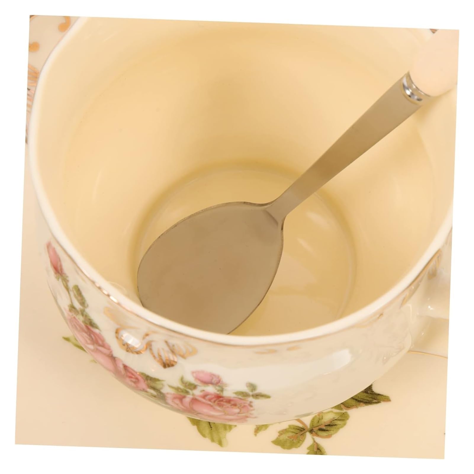 Casa Tazze da tè Tazza da tè 1 Set Tazze da tè Floreale Tazza da caffè in ceramica Tazza in ceramica Europea Tazza da caffè Tazza da caffè Cina Tazza da caffè in ceramica cinese Piatto espresso