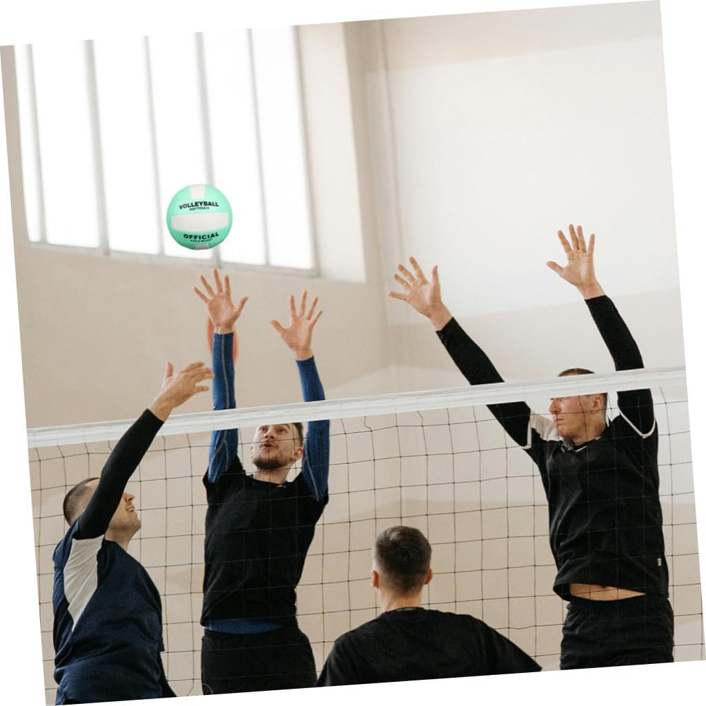 LIOOBO 2pcs Standard Volleyball Soft Indoor Volleyball Machine Stitching for Sports Training and Competition