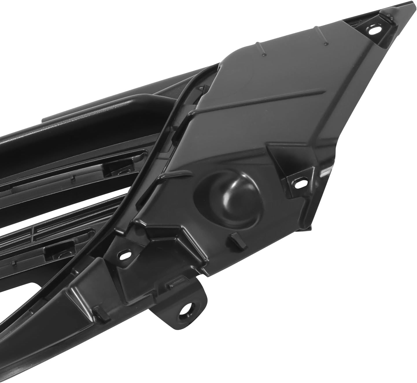 Auto Dynasty [Japan Model] HO1200213 Factory Style Front Bumper Grill Grille Assembly Compatible with Honda Accord 4-Door/ 4Cyl 2013, Black