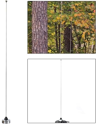 Miniatura 4 de HYS Antena amateur de TC-HC152V Antena de 6.6 ft de banda de jamón VHF 136-174Mhz NMO