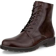 ECCO Womens Metro Vienna Lace-Up Ankle Boots