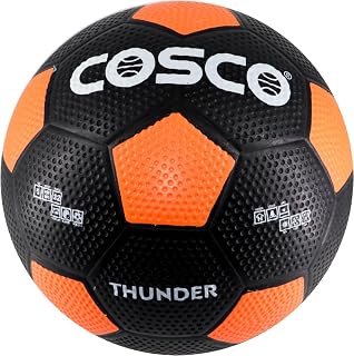 Cosco Thunder Football, Size 5 (Multicolour) Outer Material: Foam