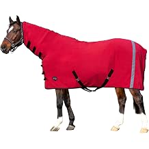 HKM Reflection Horse Blankets Red 145