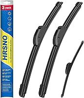 Vista 19 de Limpiaparabrisas de 24" + 19" con juegos de escobillas limpiaparabrisas traseras de 15", repuesto automotriz para Chevrolet Equinox 2005-2009, fácil