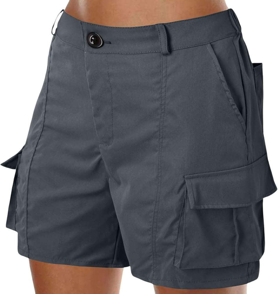 Amazon.com: Utility Cargo Shorts for Women Straight Leg Breathable