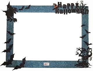 Handmade Photo Frame - Happy Halloween pule