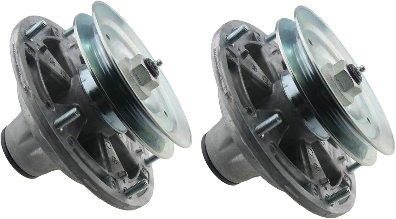 OakTen Spindle Assembly for John Deere 60-inch Mowers, Replaces AM124339, AM141457, TCA13807, TCU39458, Fits M653, F735, F757, Ztrak Zero-Turn Mowers, 1-Year Warranty