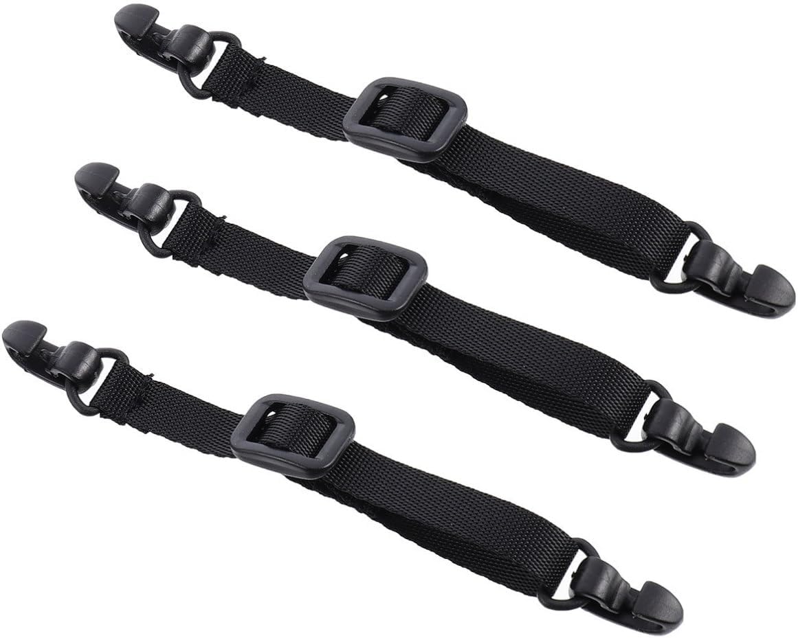 Luxshiny Adjustable Mask Strap Extenders Adjustable Hooks Design for Comfortable Fit 3pcs with Flexible Braided Rope and Plastic Hooks for Professional Mask Making and Everyday Use