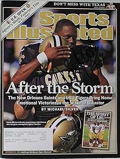 Aaron Brooks Signed Autographed Complete "Sports Illustrated" Magazine - COA Matching Holograms