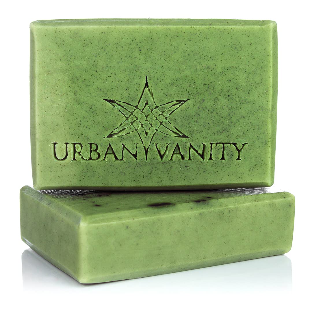 Lime Basil Mandarin - Urban Vanity Hand & Body Soap Bar Zero-Waste Palm Oil Free Cruelty Free Eco Friendly Handmade In UK 100g