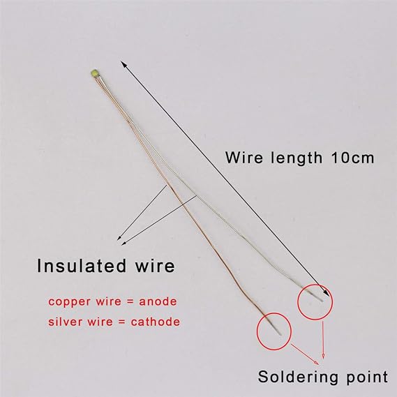 25pcs Pre-soldered Micro Litz Wired Leads Green SMD LED 0603 + Multi-Resistor