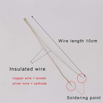 25pcs Pre-soldered Micro Litz Wired Leads Green SMD LED 0603 + Multi-Resistor