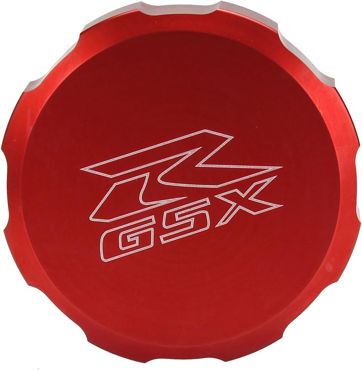 Front Brake Reservoir Cover Cap,Motorcycle Accessories Made of Aluminum Alloy Compatible with Suzuki GSX-R 600 1997-2020,GSX-R 750 1996-2020,GSX-R 1000 2001-2020 (Black)