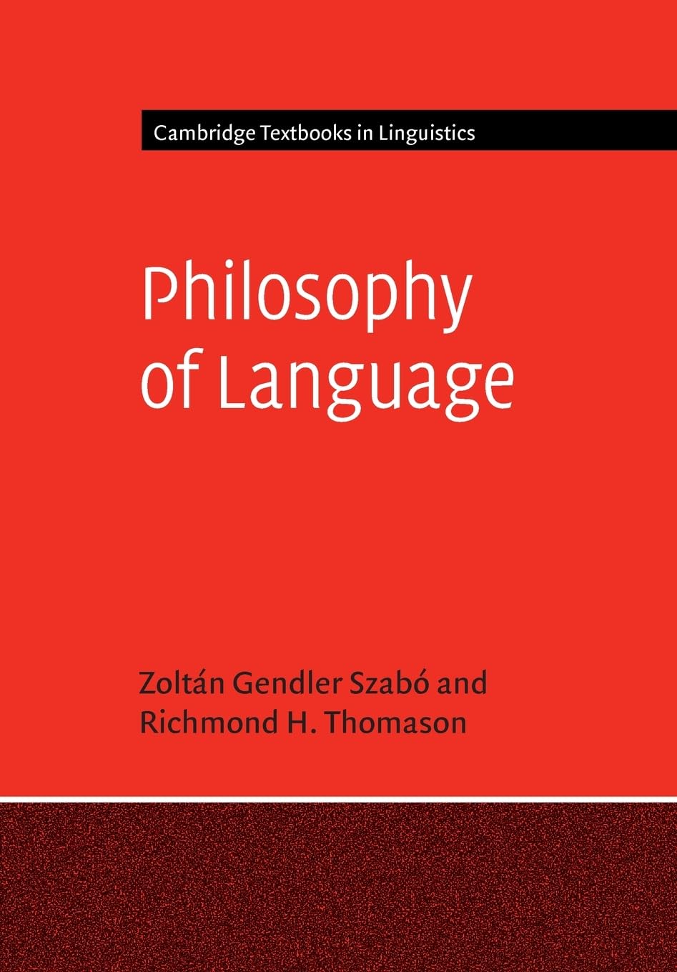 Philosophy of Language