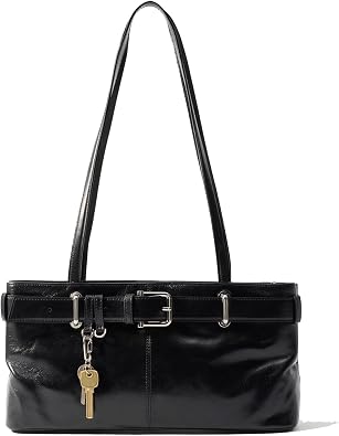 Vintage Shoulder Bag for Women Y2K Baguette Bag | Belt Buckle Underarm Purse Small Satchel Tote Handbag
