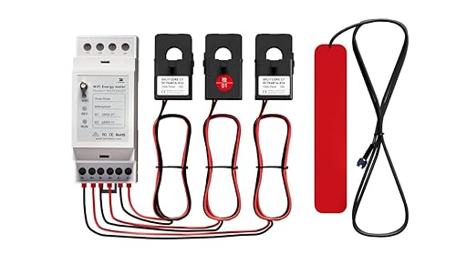 WEM3050T WiFi Energy Meter, 3-Phase/Split Phase/1-Phase, 150A Split-Core CTs, Real-Time