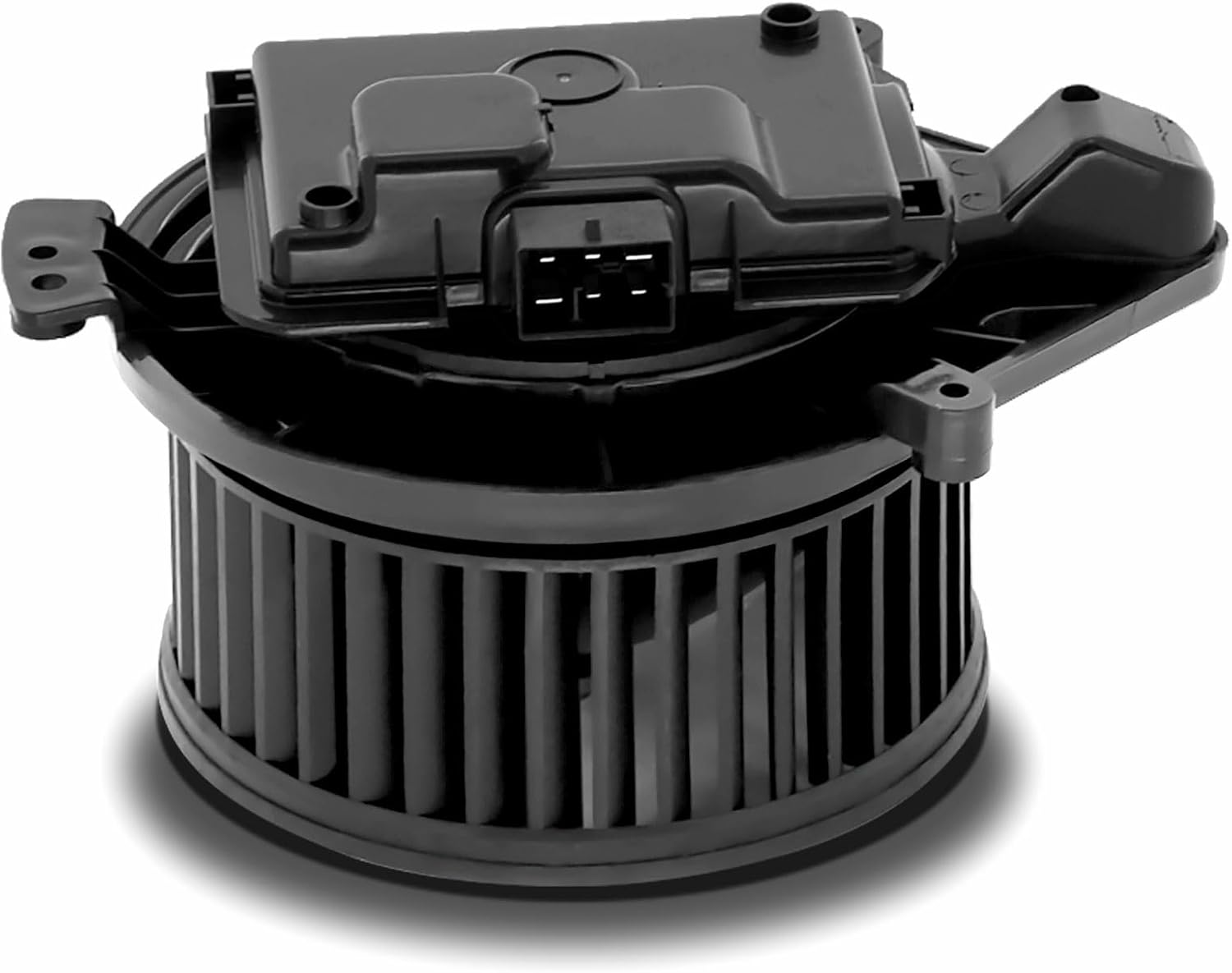 HVAC Heater Blower Motor with Brushless Motor Replacement for Audi Vehicles - A4/A4 Quattro 2003-2008, S4 2004-2009, RS4 2007-2008 - Front Side, Replace# 8E1820021, 8E1820021E