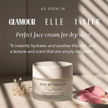 Best Anti Ageing Face Cream ● Hydrating Replenishing & Firming ● Rosewater Rose Absolute Rosehip Seed Oil Glycolic Acid Vitamin C MSM Green Tea Peptides ● Boosts Collagen for Beautiful and Radiant Skin ● 98% Natural 70% Organic.