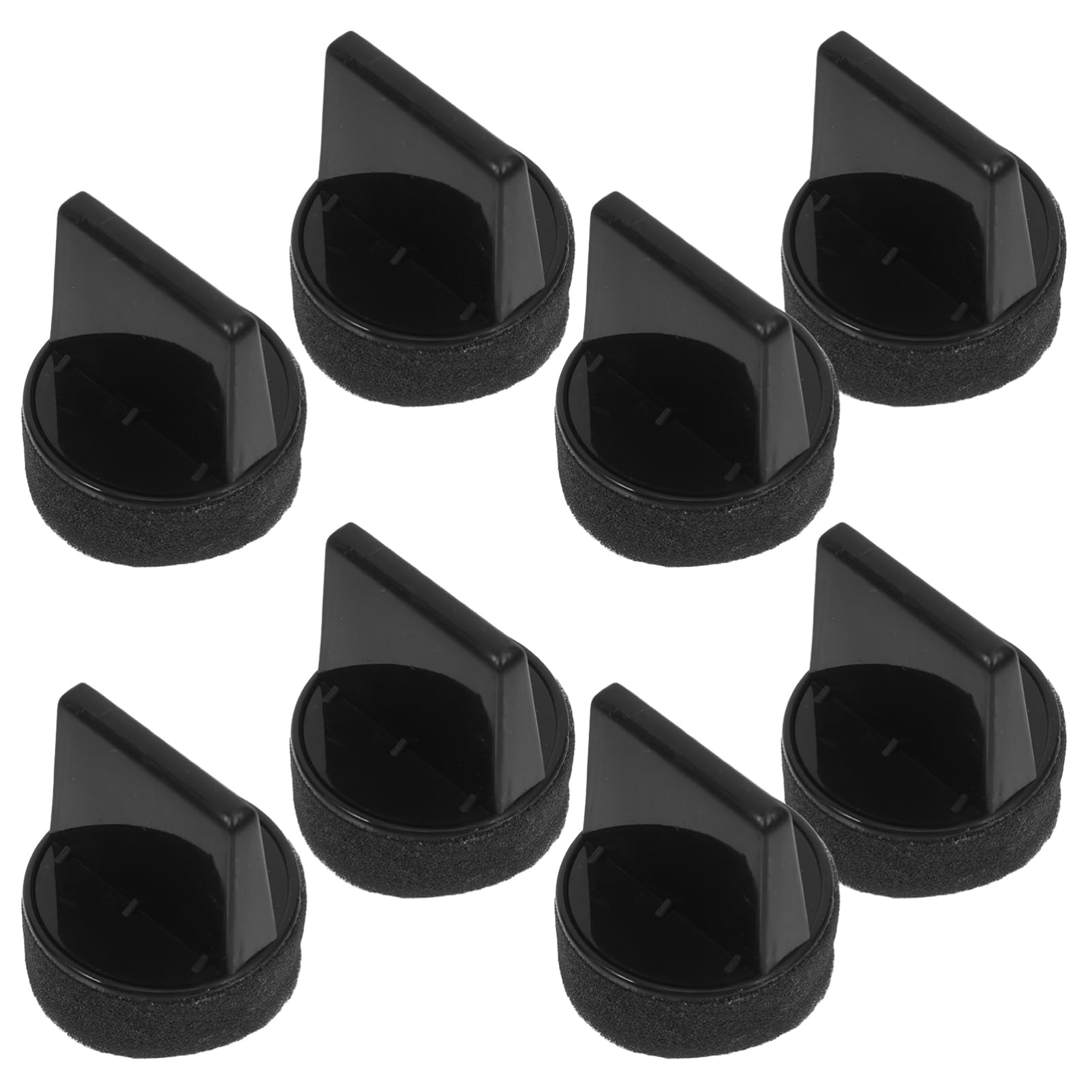 Operitacx 8Pcs Multi Purpose Painting Sponges for Watercolor and Pottery Ergonomic Handheld Design Durable Round Applicators for Crafts Furniture Care and Artistic Projects