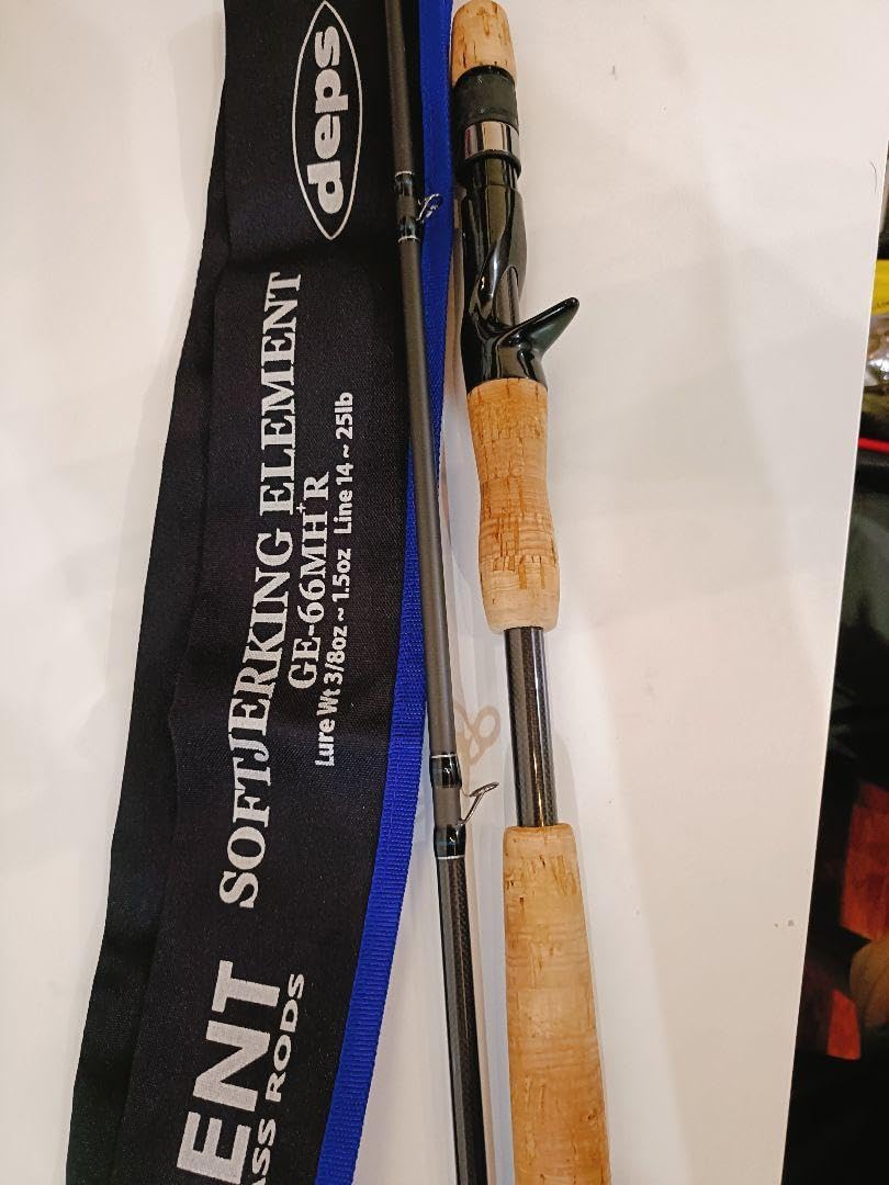 ソフトジャーキングエレメント deps GB-66MHR バスロッド