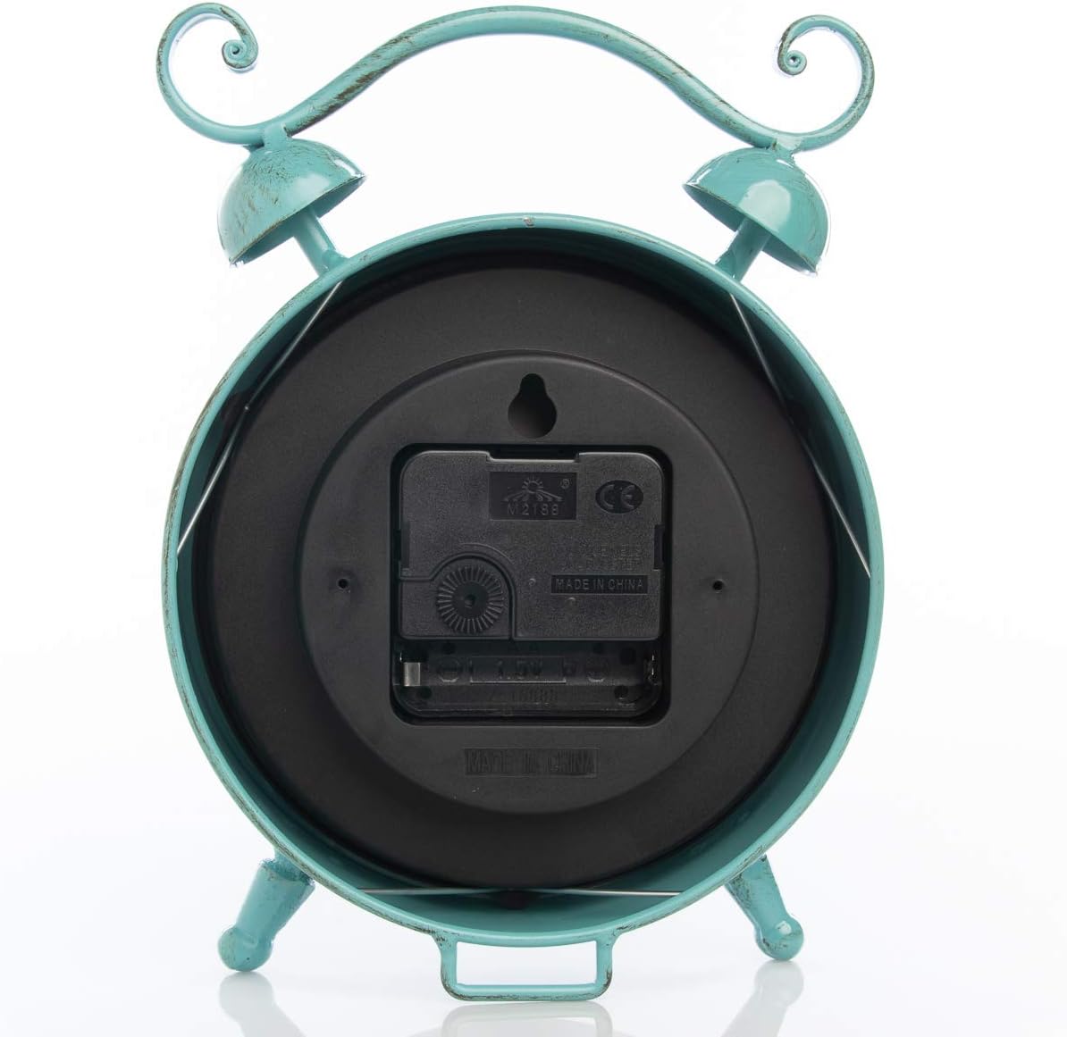Better Homes and Gardens Teal Table Clock