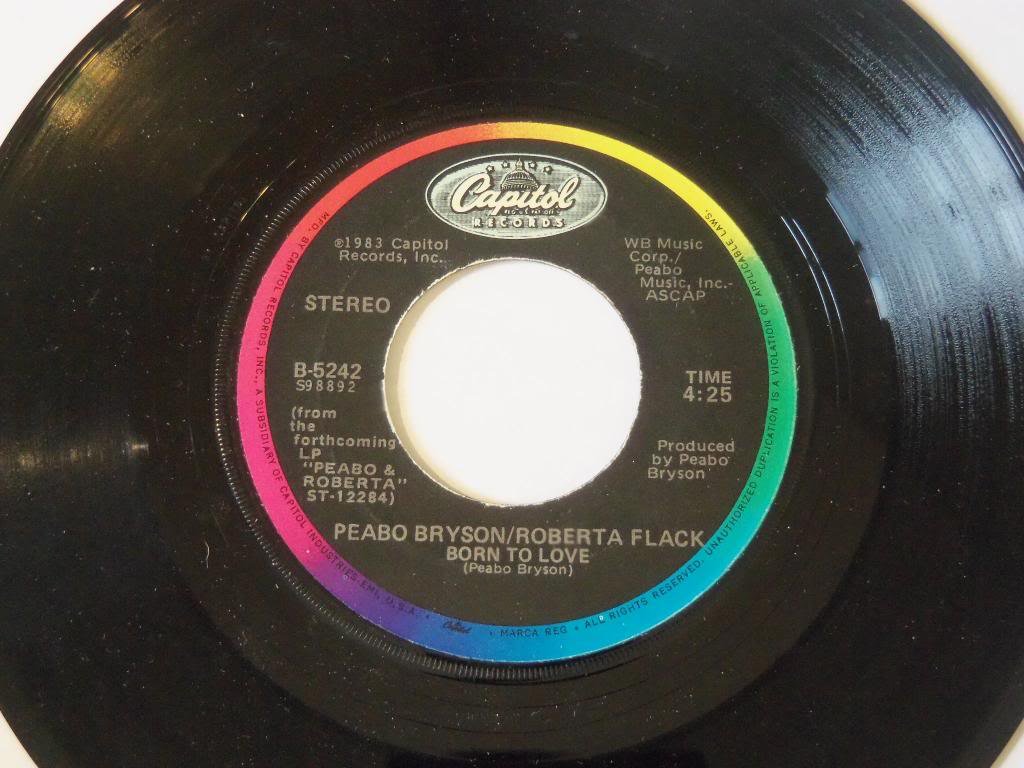 Vinyl 7" Tonight I Celebrate My Love édition audiophile pressage de haute fidélité