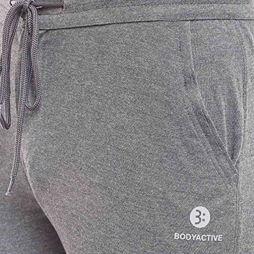 Image of BODYACTIVE Solid Color Men's Track Pants