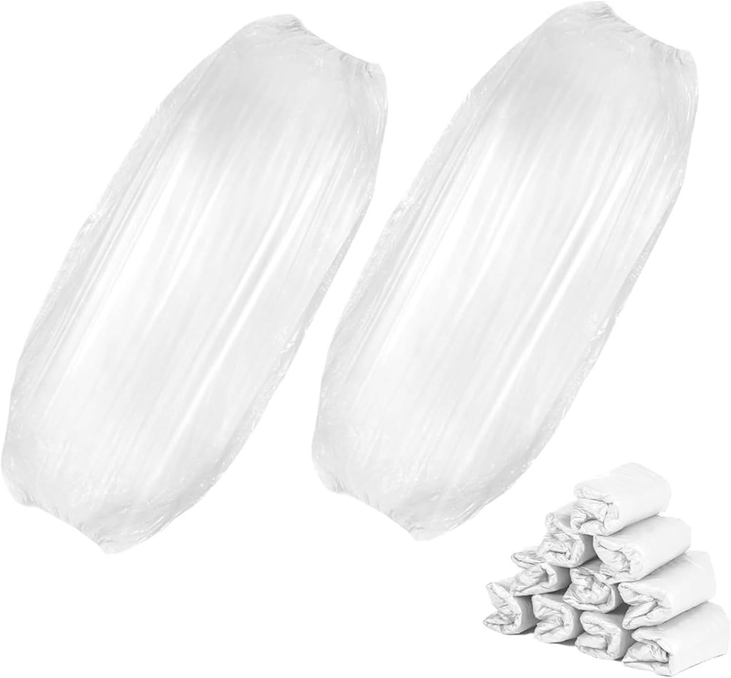 Plastic Disposable Sleeves Arm 200/600/1000pcs Disposable Covers with Elastic Cuff for Industrial Use