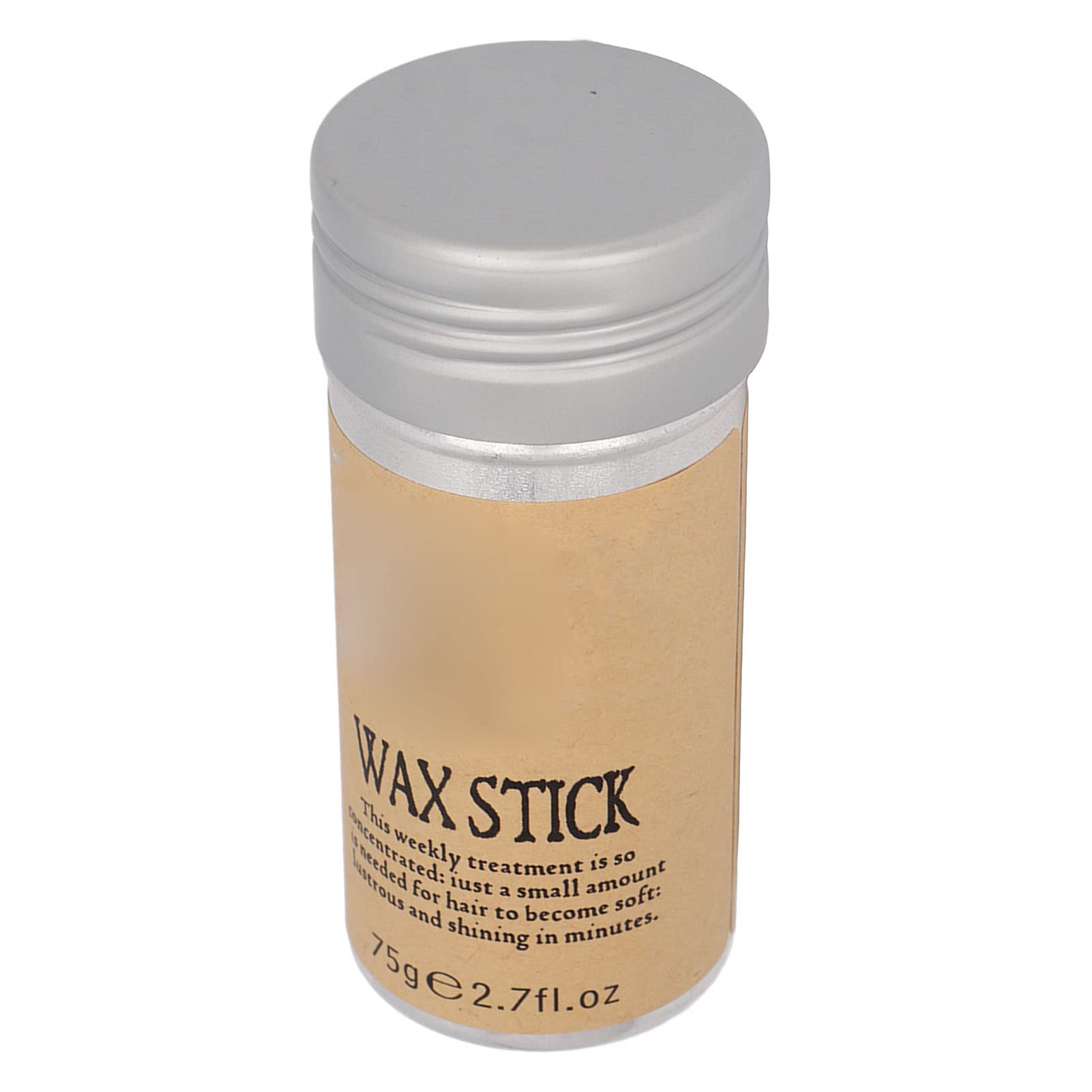 Cryfokt Styling Wax Stick Hair, 75g Avocado Scented Portable Hair Wax Stick for Men for Broken Hair